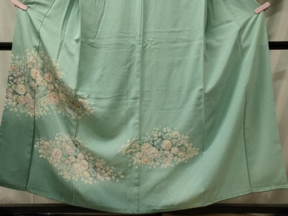 平和屋着物■訪問着　辻が花　絞り　暈し染め　正絹　逸品　CABI1749oy
