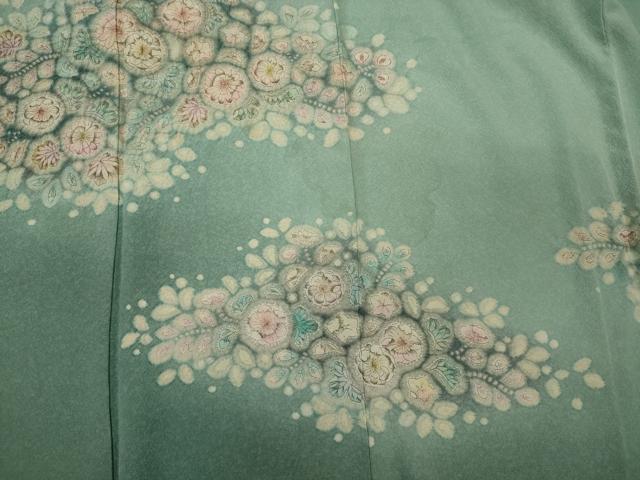 平和屋着物■訪問着　辻が花　絞り　暈し染め　正絹　逸品　CABI1749oy