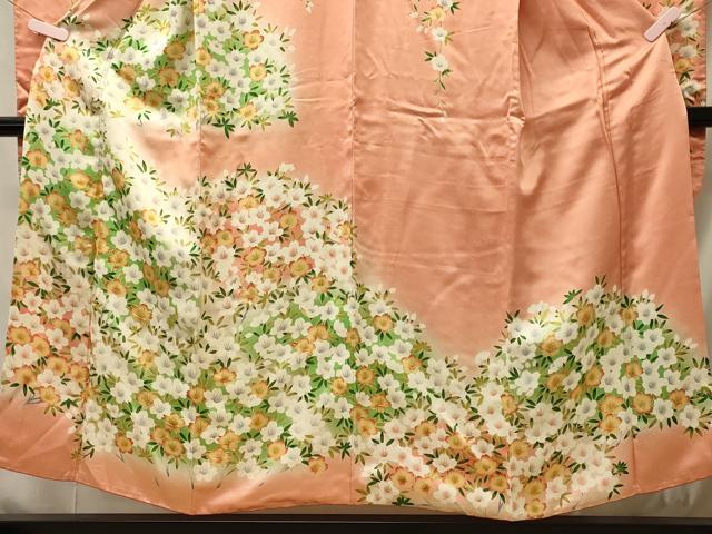平和屋着物■豪華振袖　駒刺繍　草花文　暈し染め　金彩　正絹　逸品　CABI1752oy