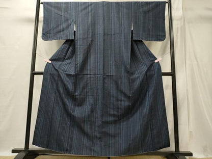 平和屋着物■上質な紬　間道　高島屋扱い　正絹　逸品　CABI1761oy
