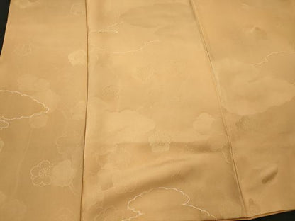平和屋着物■上質な小紋　地紋起こし　雲取り花地紋　暈し染め　正絹　逸品　CABI1782oy