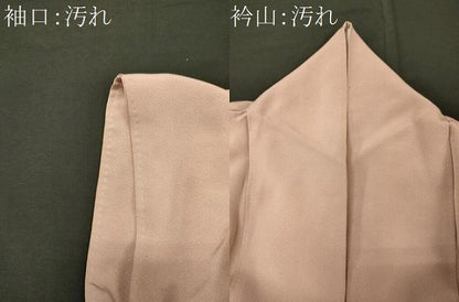 平和屋着物■上質な色無地　虹色　正絹　逸品　CABI1786oy