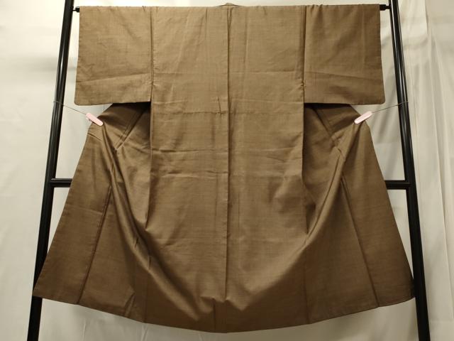 平和屋着物■男性　紬　絣文様　正絹　逸品　CABI1791oy