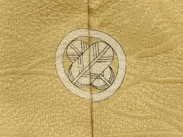 平和屋着物■上質な色無地　草花地紋　砥粉色　正絹　逸品　未使用　CABI1795oy