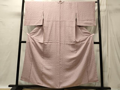 平和屋着物■上質な小紋　流線文　正絹　逸品　CABI1810oy