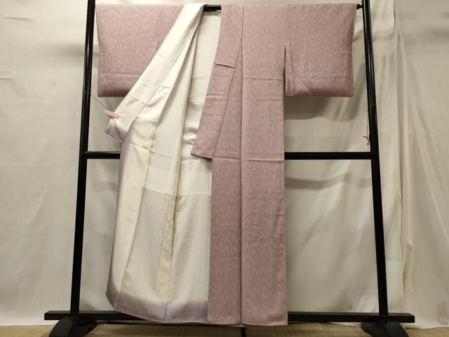 平和屋着物■上質な小紋　流線文　正絹　逸品　CABI1810oy
