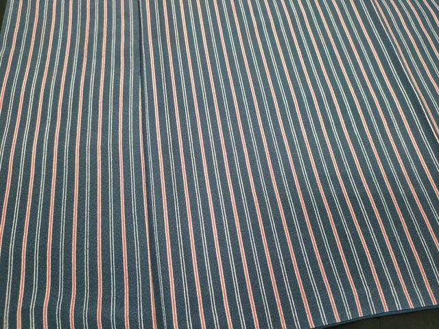平和屋着物■上質な小紋　間道　正絹　逸品　CABI1850oy