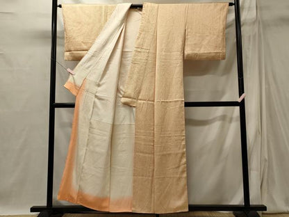 平和屋着物■上質な小紋　幾何学文　正絹　逸品　CABI1856oy