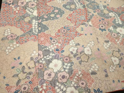 平和屋着物■上質な小紋　辻が花　正絹　逸品　CABI1874oy
