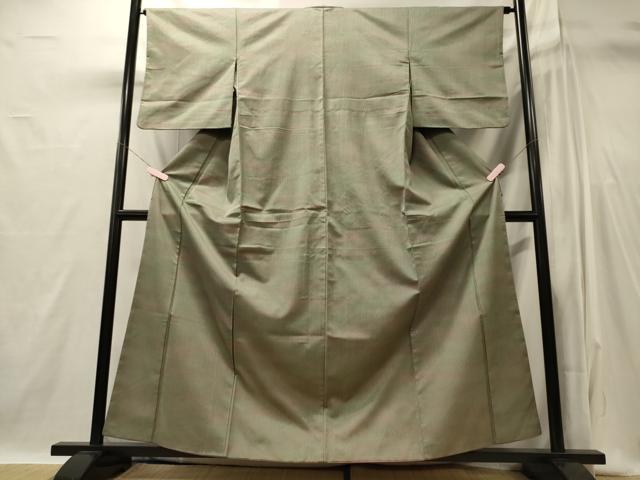 平和屋着物■上質な小紋　縞　正絹　逸品　CABI1883oy