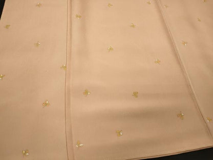 平和屋着物■上質な小紋　草葉文　正絹　逸品　CABI1894oy