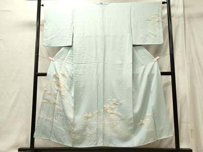 平和屋着物■訪問着　立波籬松文　暈し染め　正絹　逸品　CABI1923oy
