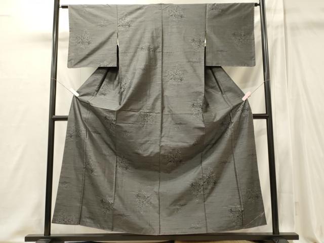 平和屋着物■本場大島紬　風景文　正絹　逸品　未使用　CABI1925oy