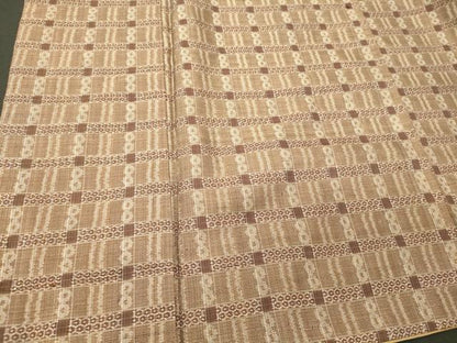 平和屋着物■上質な紬　幾何学文　正絹　逸品　CABI1929oy