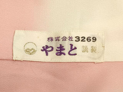 平和屋着物■上質な小紋　松葉檜扇花文　金彩　やまと誂製　正絹　逸品　CABI1935oy