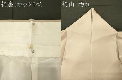 平和屋着物■豪華色留袖　寿光織　人物風景松文　金糸　正絹　逸品　CABI1937oy