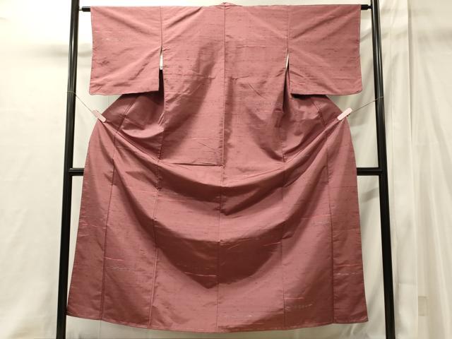 平和屋着物■上質な紬　幾何学文　正絹　逸品　未使用　CABI1941oy