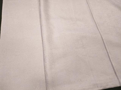 平和屋着物■上質な色無地　風景地紋　牡丹鼠色　正絹　逸品　CABI1946oy