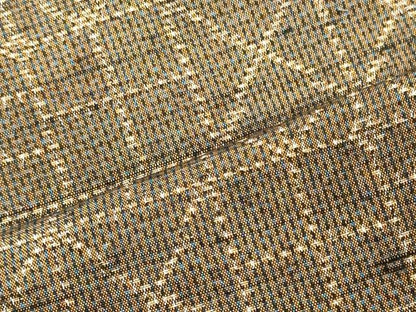 平和屋着物■上質な紬　幾何学文　正絹　逸品　CABI1961oy