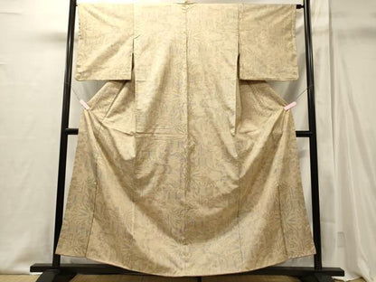 平和屋着物■本場大島紬　7マルキ　貝桶花文　正絹　逸品　CABI1994oy