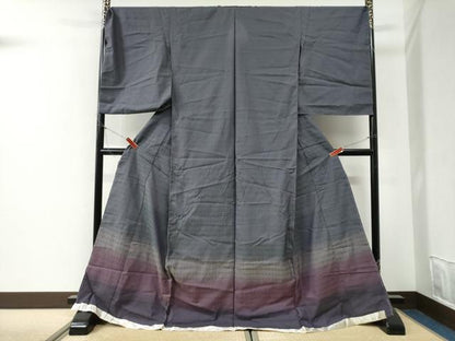 平和屋着物●ひなや工房　くむ・あむ・おる　伊豆蔵明彦　色留訪問着　天平小袖　吉祥花文　暈し染め　仮絵羽 正絹 逸品 未使用 CABI2001yc