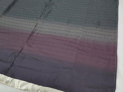 平和屋着物●ひなや工房　くむ・あむ・おる　伊豆蔵明彦　色留訪問着　天平小袖　吉祥花文　暈し染め　仮絵羽 正絹 逸品 未使用 CABI2001yc