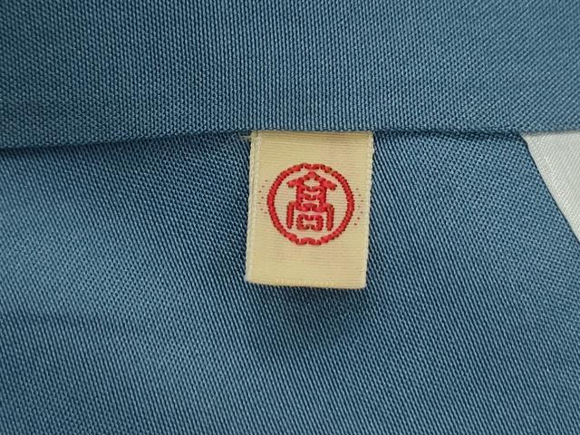 平和屋着物●本場大島紬　9マルキ　西洋風景唐草間道　高島屋扱い　正絹　逸品　CABI2002yc