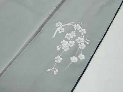 平和屋着物●上質な小紋　霞文　暈し染め　正絹　逸品　CABI2009yc