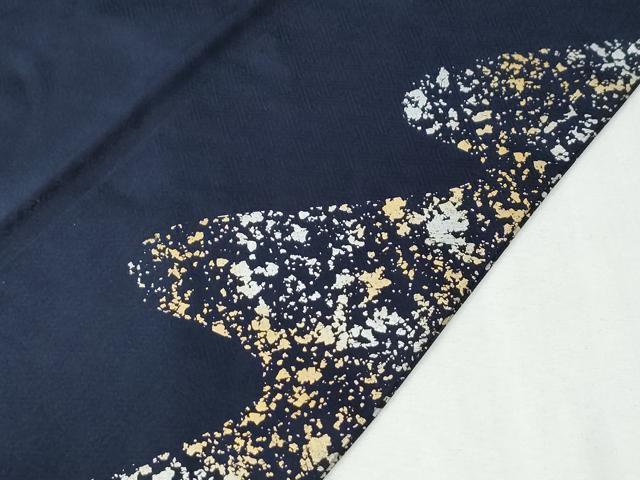 平和屋着物●訪問着　駒刺繍　舞花文　金銀彩　正絹　逸品　CABI2016yc