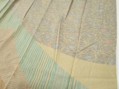 平和屋着物●訪問着　宝尽くし草花文　正絹　逸品　CABI2034yc