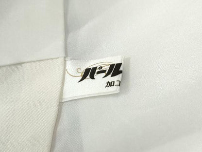 平和屋着物●上質な小紋　切嵌更紗花唐草文　正絹　逸品　CABI2066yc