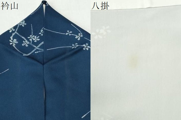平和屋着物●上質な小紋　地紋起こし　枝花文　正絹　逸品　CABI2069yc