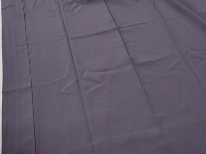 平和屋着物●長襦袢　無双仕立て　色無地　紫苑色　正絹　逸品　CABI2080yc