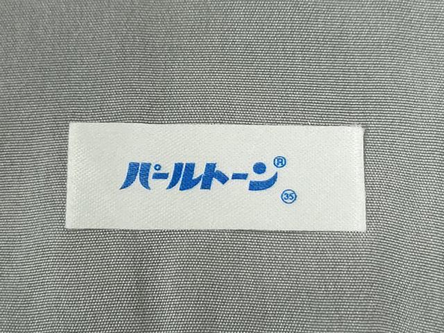 平和屋着物●訪問着　紬地　雪芝花唐草文　正絹　逸品　CABI2097yc