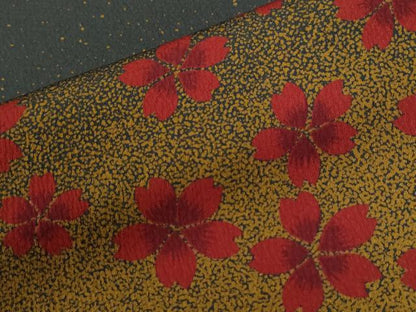 平和屋着物●豪華振袖　舞桜文　正絹　逸品　CABI2131yc