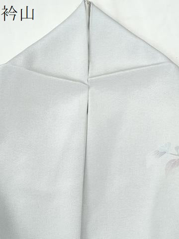 平和屋着物●訪問着　友禅　作家物　枝花文　暈し染め　正絹　逸品　CABI2136yc