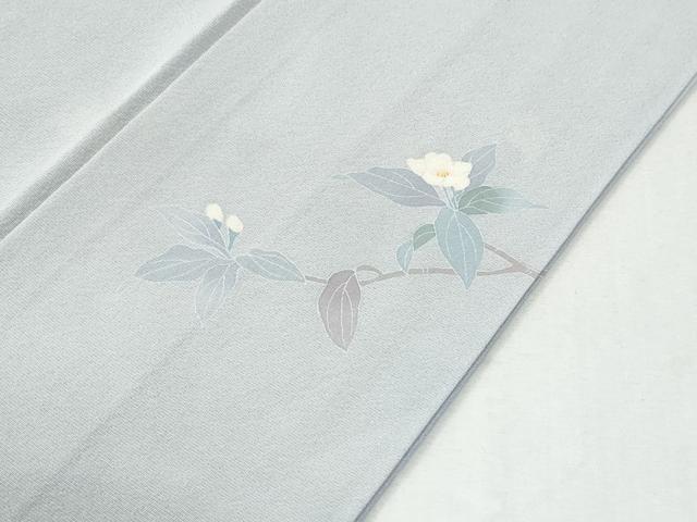 平和屋着物●訪問着　友禅　作家物　枝花文　暈し染め　正絹　逸品　CABI2136yc