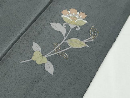 平和屋着物●訪問着　更紗花唐草文　金彩　正絹　逸品　CABI2141yc