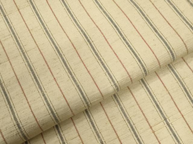 平和屋着物●上質な紬　間道　正絹　逸品　CABI2142yc