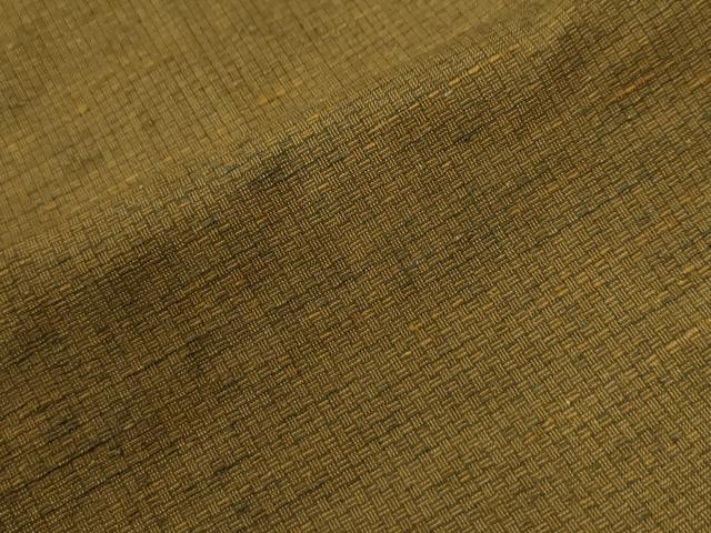 平和屋着物●男性　紬　網代織　正絹　逸品　CABI2143yc