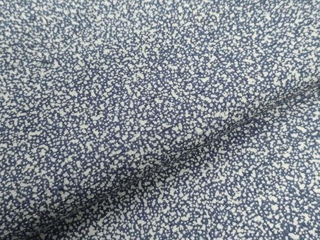 平和屋着物●訪問着　紬地　霰文　正絹　逸品　CABI2144yc