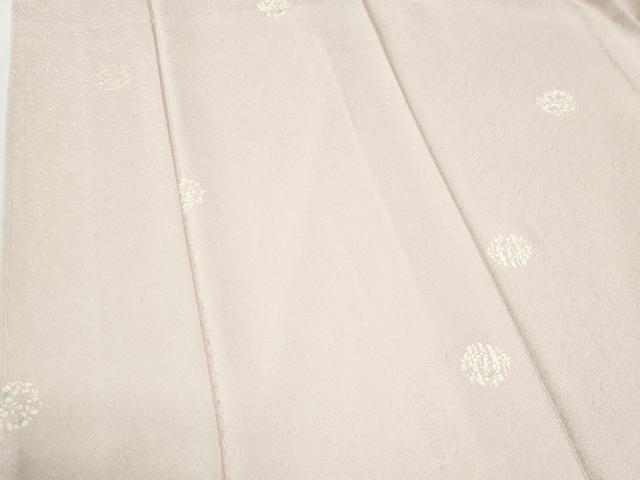 平和屋着物●上質な小紋　花唐草丸文　正絹　逸品　未使用　CABI2151yc