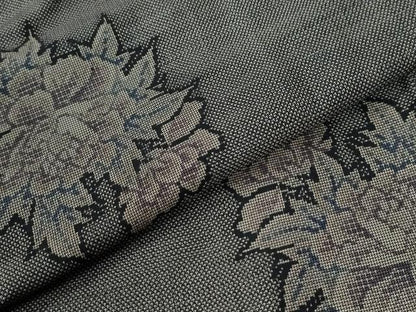 平和屋着物●本場大島紬　9マルキ　牡丹　正絹　逸品　CABI2173yc