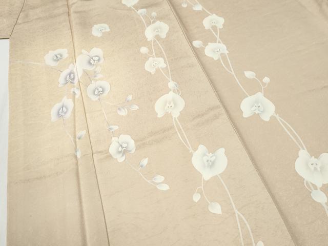 平和屋着物●訪問着　胡蝶蘭　暈し染め　金銀彩　正絹　逸品　CABI2176yc