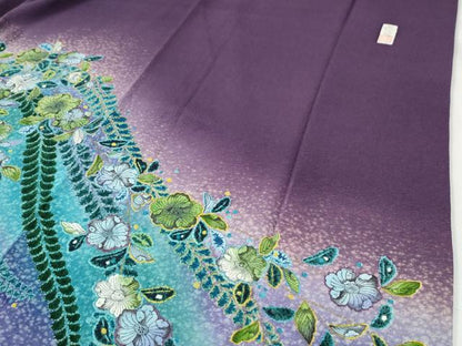 平和屋着物●訪問着　作家物　辻が花　暈し染め　正絹　逸品　CABI2182yc