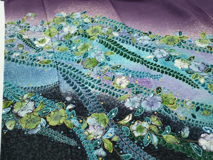 平和屋着物●訪問着　作家物　辻が花　暈し染め　正絹　逸品　CABI2182yc