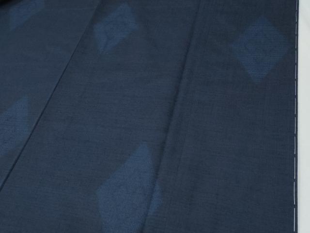 平和屋着物●訪問着　紬地　80亀甲　菱花文　正絹　逸品　未使用　CABI2186yc