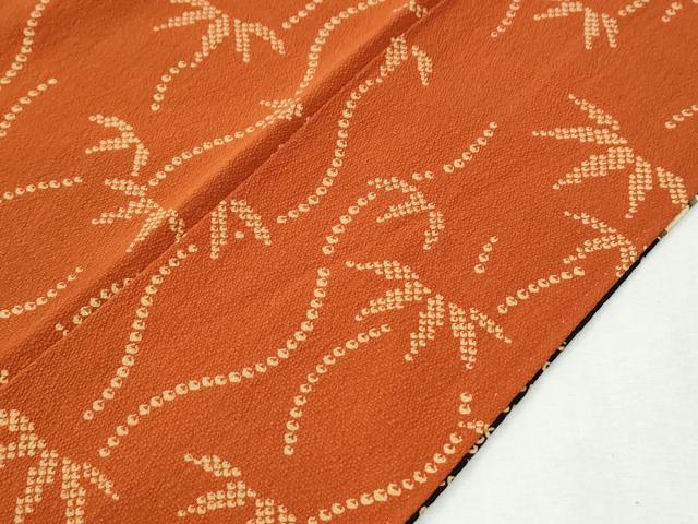平和屋着物●訪問着　型染め　立波松竹梅花文　正絹　逸品　CABI2209yc