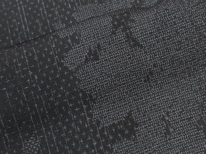 平和屋着物●玉糸紬　舞桜シルエット　証紙付き　正絹　逸品　未使用　CABI2216yc
