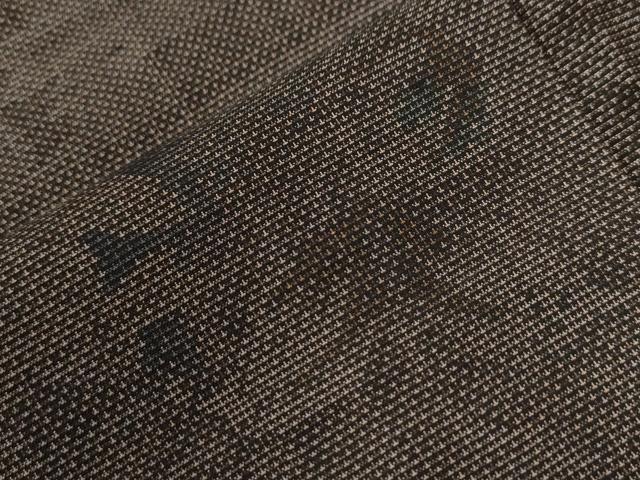 平和屋着物●本場大島紬　9マル蔦の葉文　証紙付き　正絹　逸品　未使用　CABI2220yc
